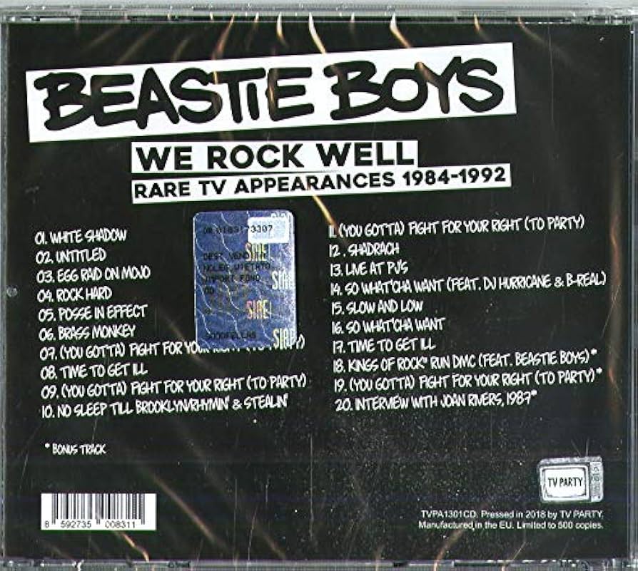 Beastie Boys - We Rock Well: Rare TV Appearnces 1984-1992